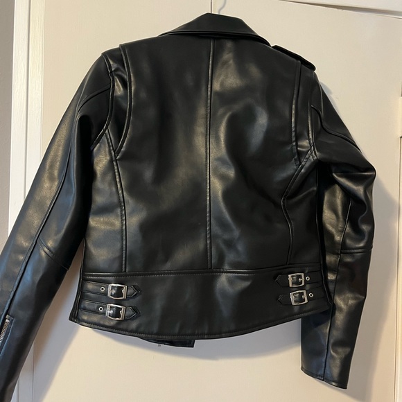 Killstar Faux Leather Jacket - Picture 4 of 6